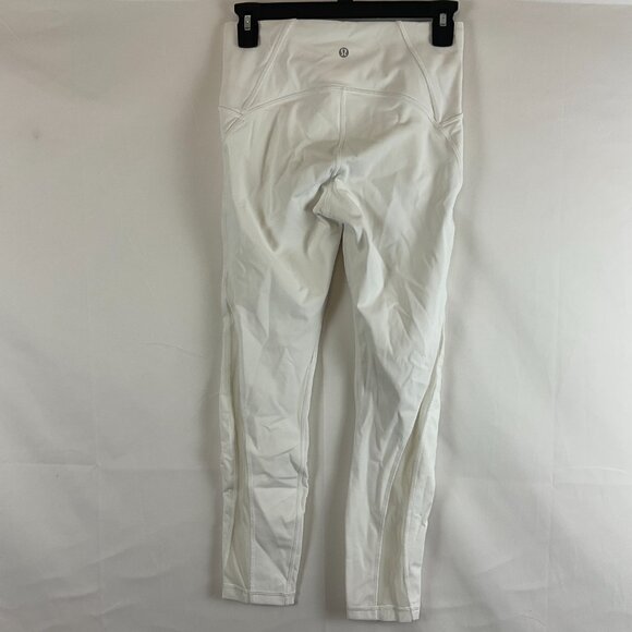 Lululemon Wunder Train High-Rise Tight 25" White 6 - Picture 5 of 11